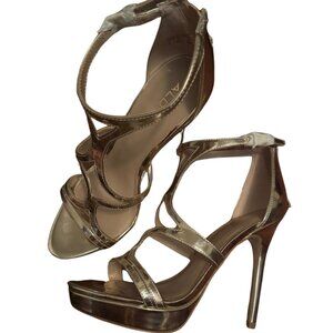 Aldo Gold Heels Size 8